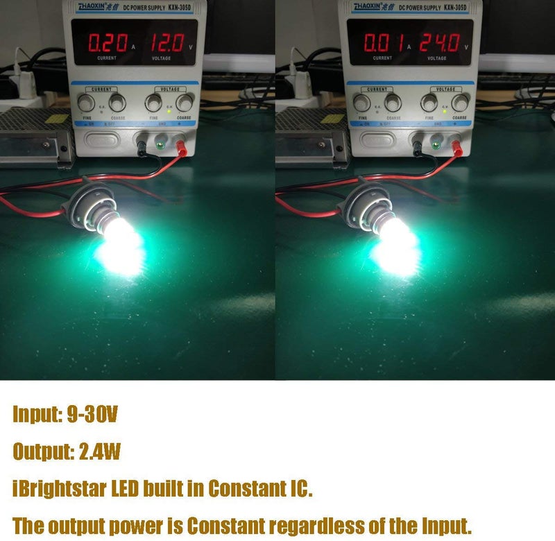 iBrightstar 9-30V Extremely Bright 1156 1141 1003 BA15S LED Bulbs Replacement for Back Up Reverse Lights,Brake Tail Lights and Rv Camper Lights, Xenon White - Image 4